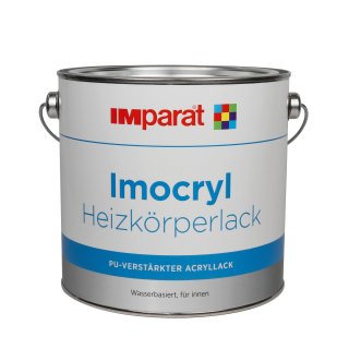 IMPARAT Imocryl Heizk&ouml;rperlack Acryl weiss 2,5 L