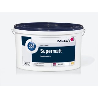 MEGA 354 Supermatt Profi Innenfarbe Innenwandfarbe ELF weiss 5 L