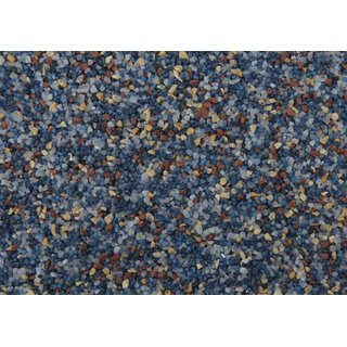 Buntsteinputz Mosaikputz ISO 28 (blau, weiss, gelb, rot) 5 kg