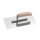 Zahnkelle Zahnspachtel Edelstahl 270 x 130 Holzgriff lackiert 10 x 10 mm