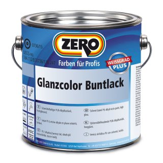 ZERO Glanzcolor Buntlack weiß 750 ml
