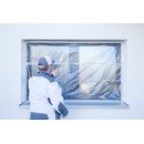 ZITRA FOL Stufenlos ausziehbare Malerfolie mit zwei Klebekanten und Mittelklebezone 160cm x 25 m = 40 m²