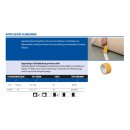 Doppelseitiges Klebeband Teppichband Gewebe Verlegeband extra stark 50mm x 25m