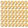 48 Rollen ECO Goldband 19mm x 50m UV Papierklebeband Gold Tape Lack Washi Tape Klebeband Fineline Abklebeband Acrylat