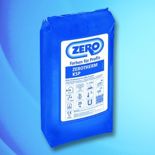 ZERO ZEROTHERM KSP Klebe und Spachtelm&ouml;rtel f&uuml;r Kalziumsilikatplatten wei&szlig; 25 kg
